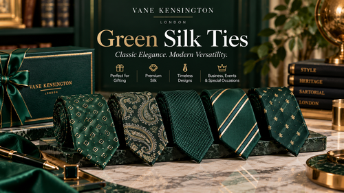 Green Silk Ties