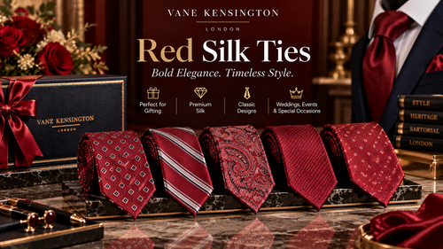 Red Silk Ties
