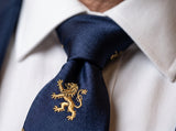 Sovereign Lion Navy Tie - packaging