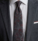 Heritage Fleur Tie - lifestyle shot