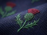 The Highland Thistle Navy Tie - packaging