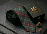 Balmoral Tartan Tie - Vane Kensington silk tie