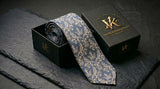 Royal Damask Tie - Vane Kensington silk tie