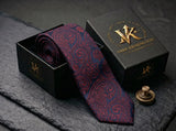 Heritage Paisley Tie - Vane Kensington silk tie
