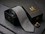 The Regent Geometric Diamond Tie - Vane Kensington silk tie