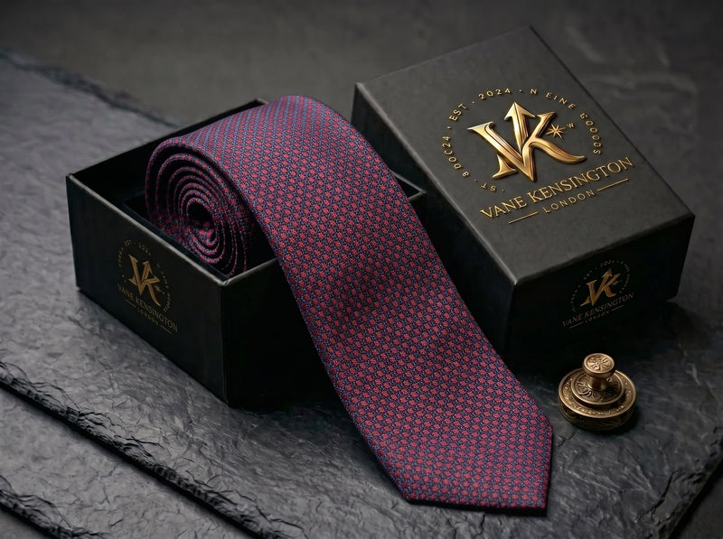 The Belgravia Textured Grenadine Tie