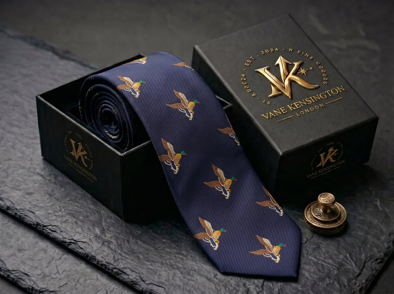 The Windsor Mallard Silk Tie
