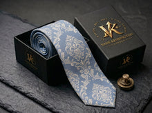 The Ascot Fleur Silk Tie