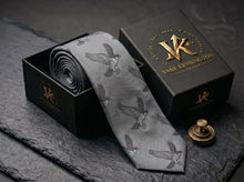 The Balmoral Falcon Silk Tie