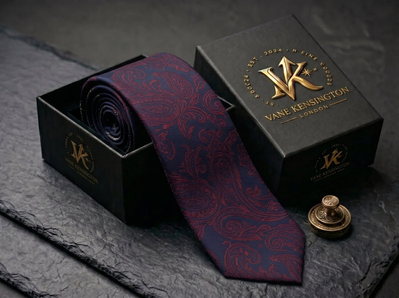 The Heritage Paisley Silk Tie