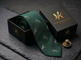 The Ascot Stallion Silk Tie - Vane Kensington silk tie
