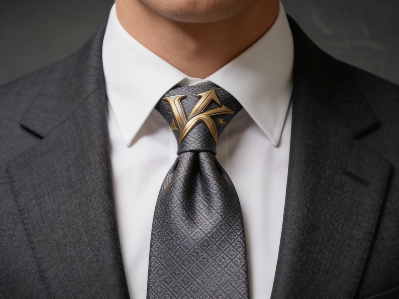 The Mayfair Lattice Silk Tie