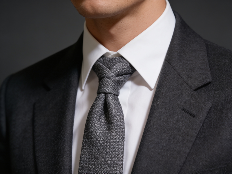 The Bond Textured Grenadine Tie
