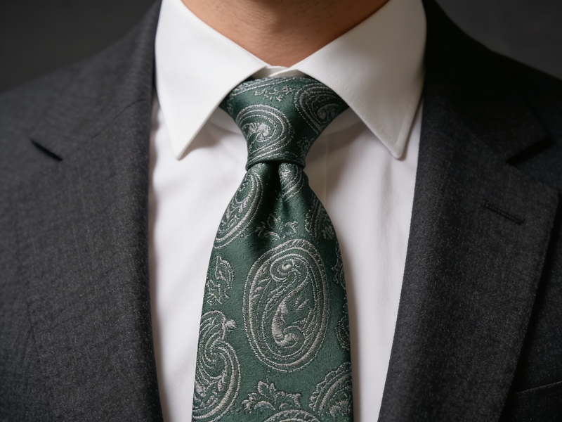 Sovereign Paisley Emerald Tie